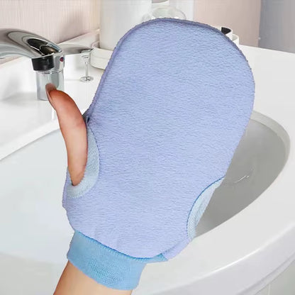 1PC Bath for Peeling Exfoliating Body Cleaning Scrub Mitt Rub Dead Skin Gloves for Shower Body Brush Towel SPA Foam Body Massage